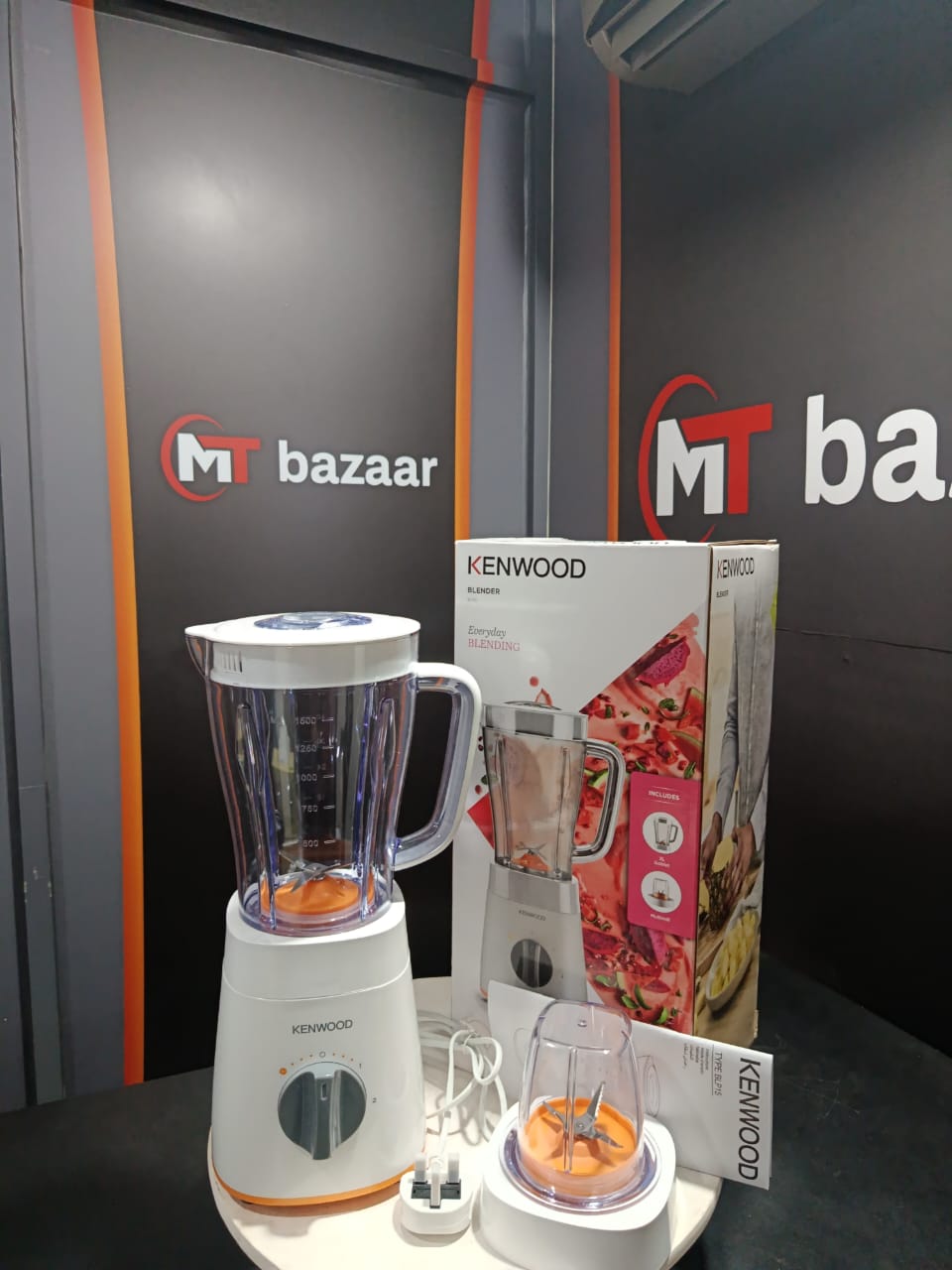 Kenwood Smoothie Maker Blender,3 JAR (BLP15.360WH),500W