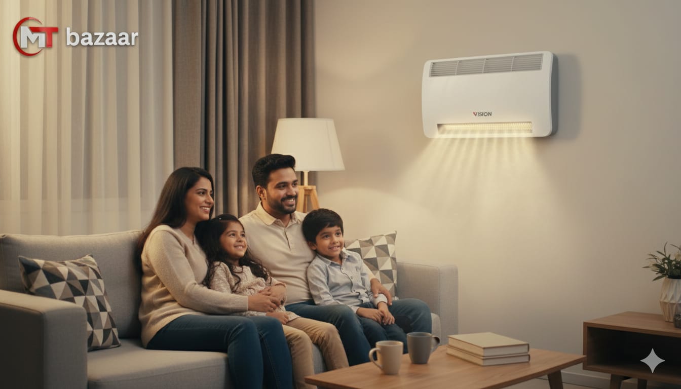 VISION Room Heater Wall Mount 01