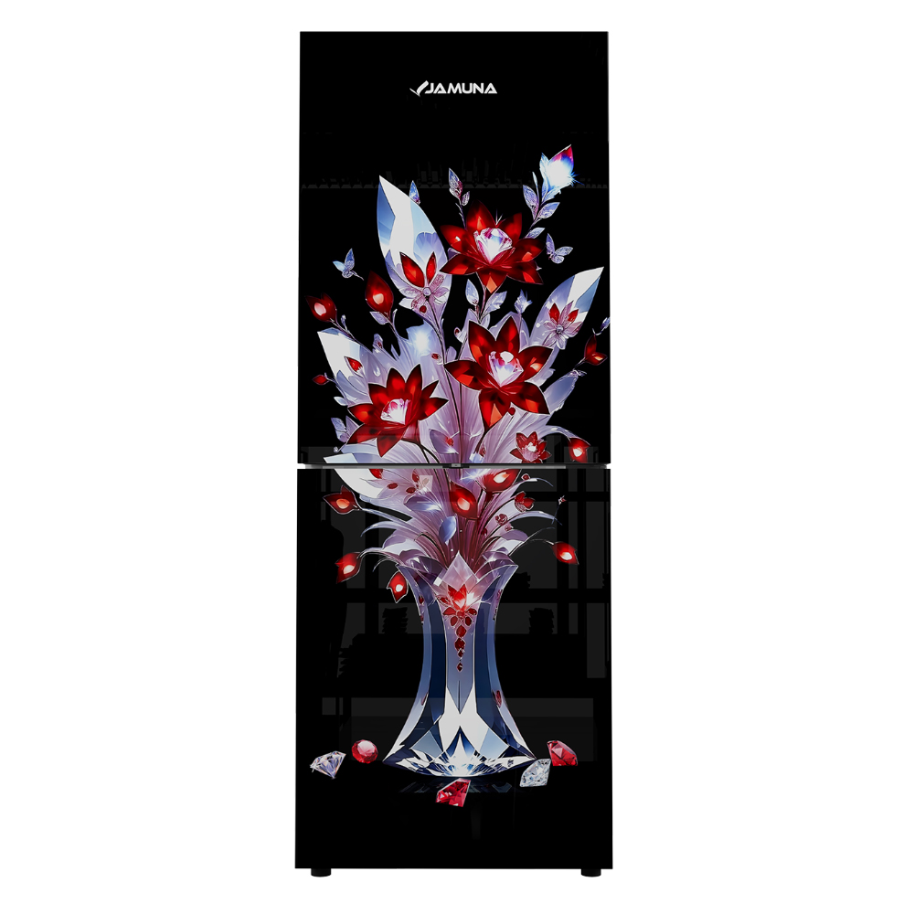 Jamuna 193L Refrigerator JE5-BM1I3QD Crystal Lotus,Red Rose , Crimson Crush