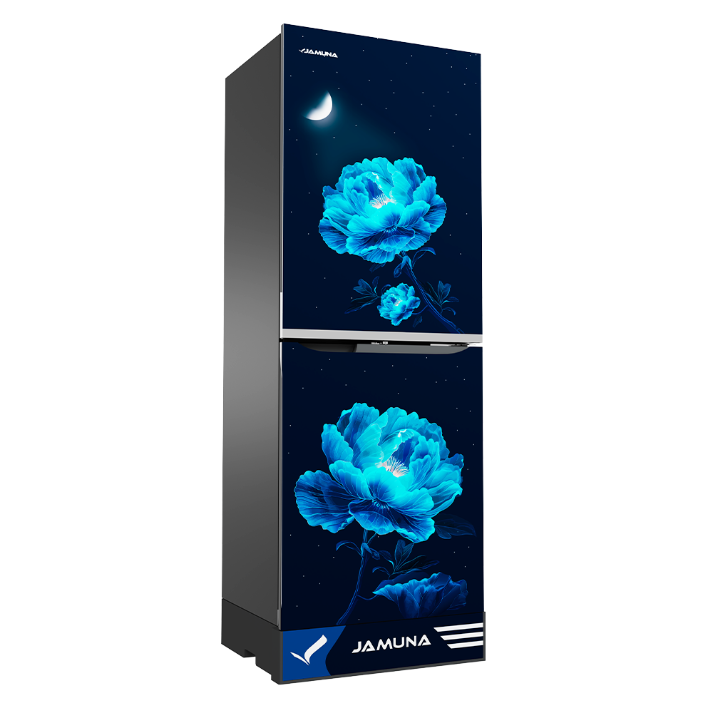 Jamuna 265L Refrigerator JE5-TM2F5HQD Moonlight Blue,Avater Lily